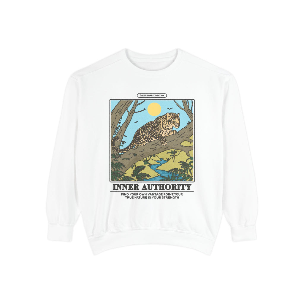 Inner Authority Sweatshirt — Vintage Owl Graphic Crewneck