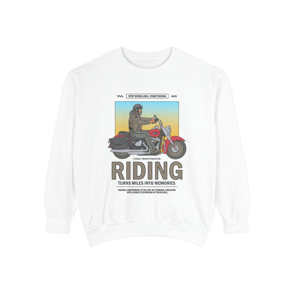 Unisex Garment-Dyed Sweatshirt