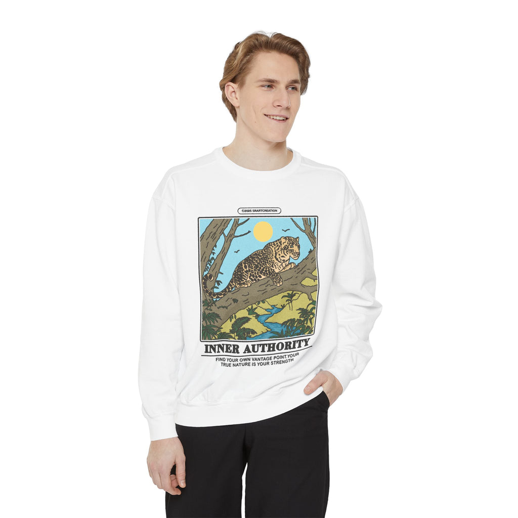 Inner Authority Sweatshirt — Vintage Owl Graphic Crewneck