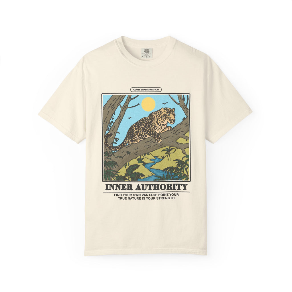 Inner Authority T-Shirt — Leopard Nature Graphic Tee